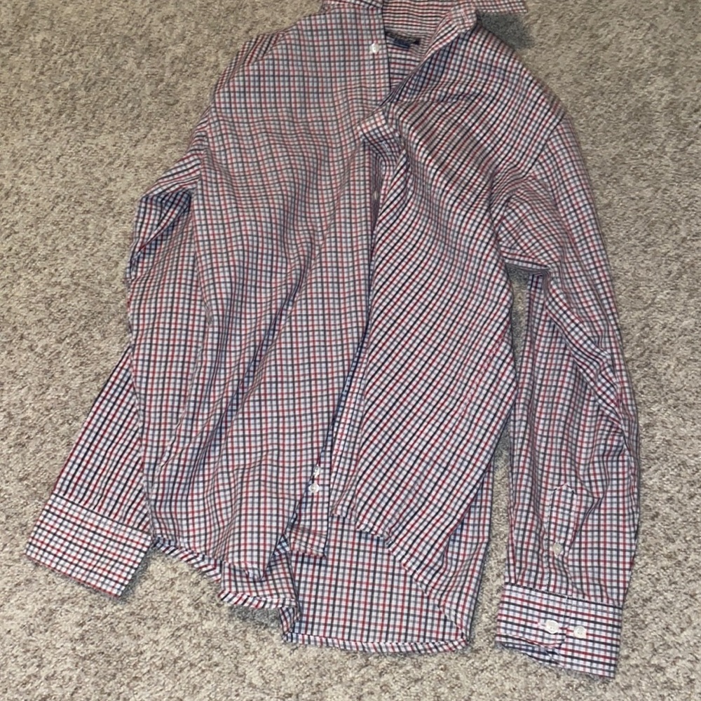 Youth large button down